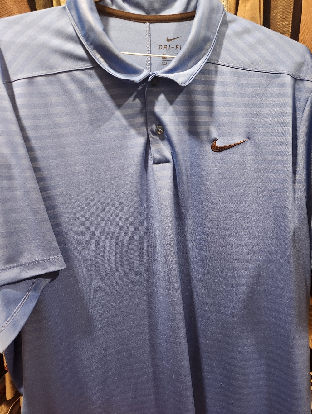 Nike Blue Dri-FIT Polo